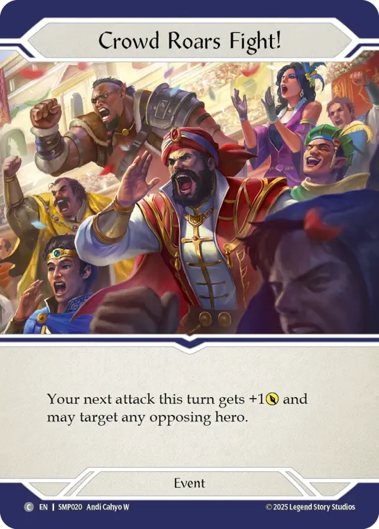 Card: Crowd Roars Fight!