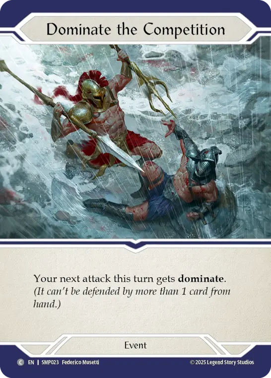 Card: Dominate the Competition