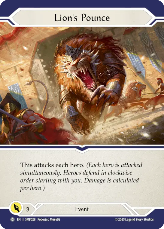 Card: Lion's Pounce
