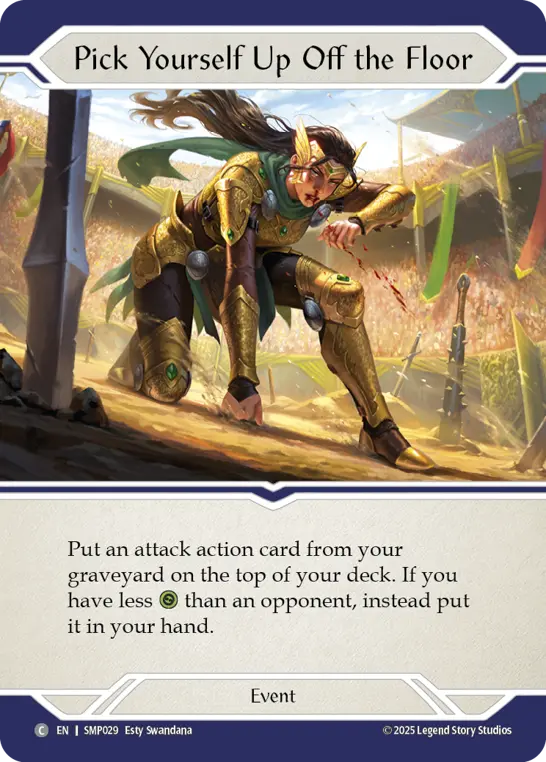 Card: Pick Yourself Up Off the Floor