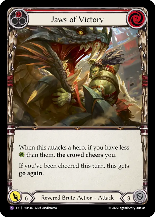 Card: Jaws of Victory (red)