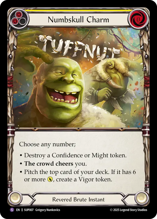 Card: Numbskull Charm (yel)