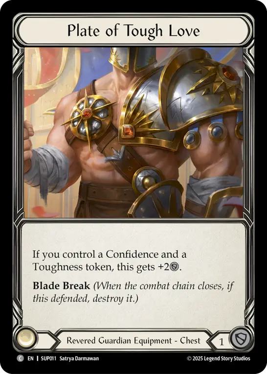 Card: Plate of Tough Love