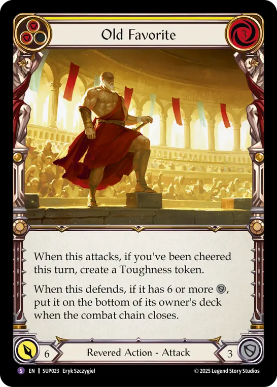 Card: Old Favorite (yel)