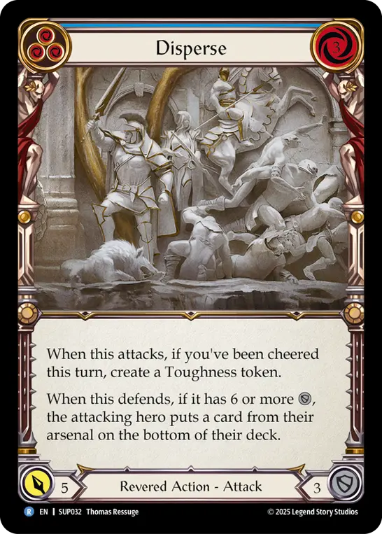 Card: Disperse (blu)