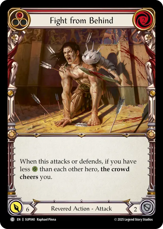 Card: Fight from Behind (red)