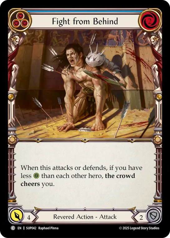 Card: Fight from Behind (blu)