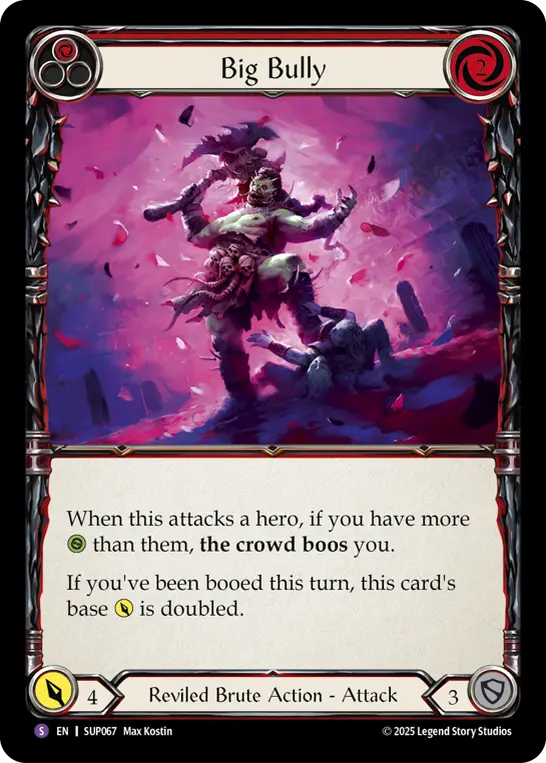 Card: Big Bully (red)