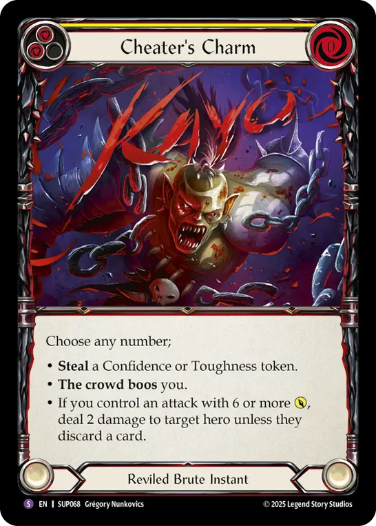Card: Cheater's Charm (yel)
