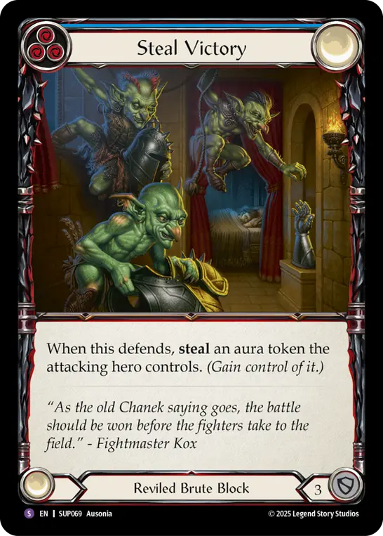 Card: Steal Victory (blu)