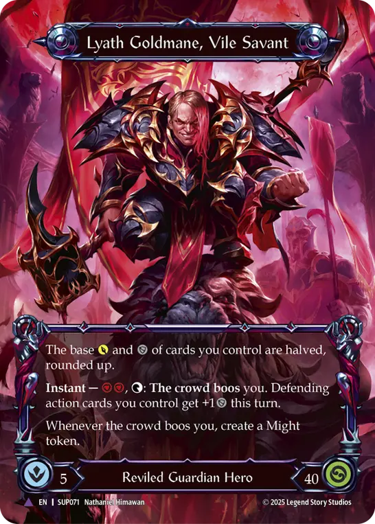 Card: Lyath Goldmane, Vile Savant