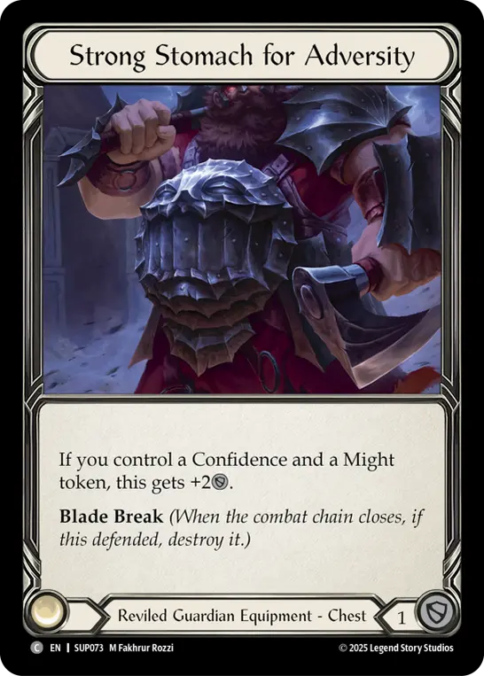 Card: Strong Stomach for Adversity