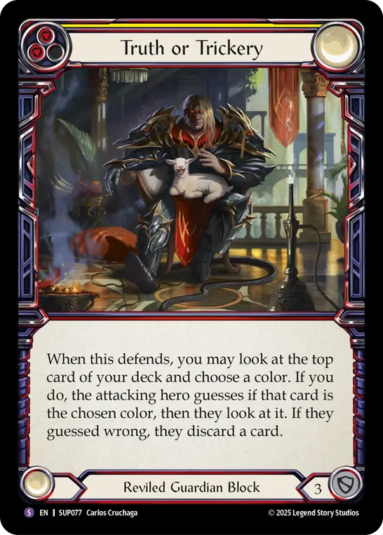 Card: Truth or Trickery (yel)