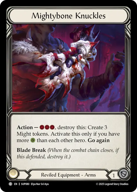 Card: Mightybone Knuckles
