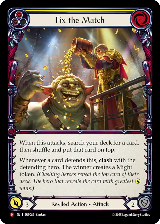 Card: Fix the Match (yel)