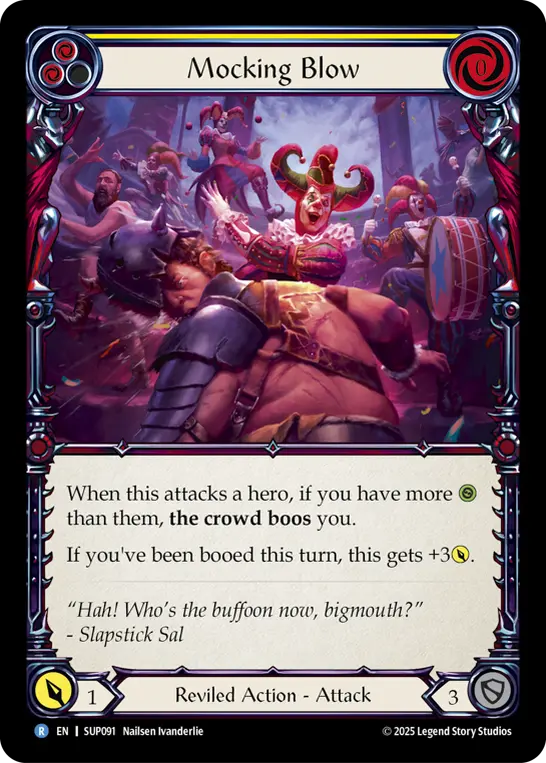 Card: Mocking Blow (yel)