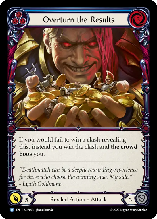 Card: Overturn the Results (blu)