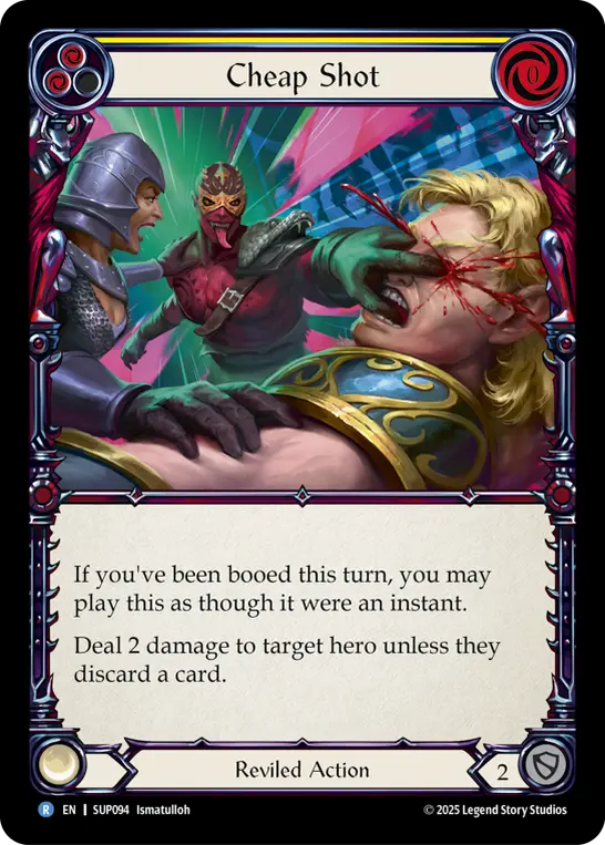 Card: Cheap Shot (yel)