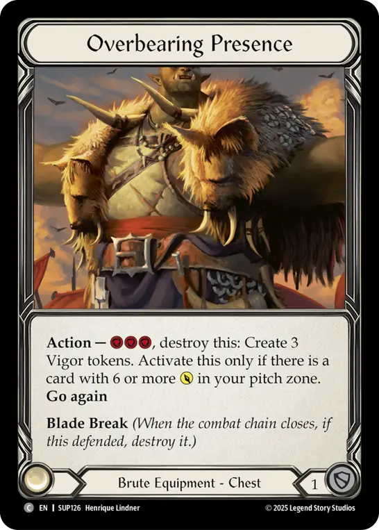 Card: Overbearing Presence