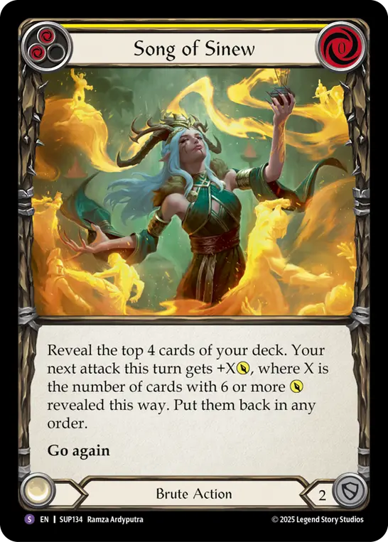 Card: Song of Sinew (yel)