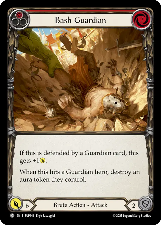 Card: Bash Guardian (red)