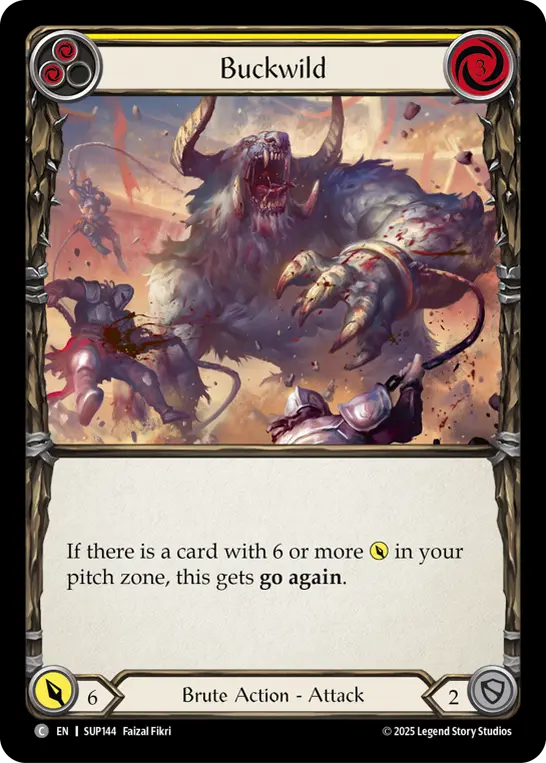 Card: Buckwild (yel)