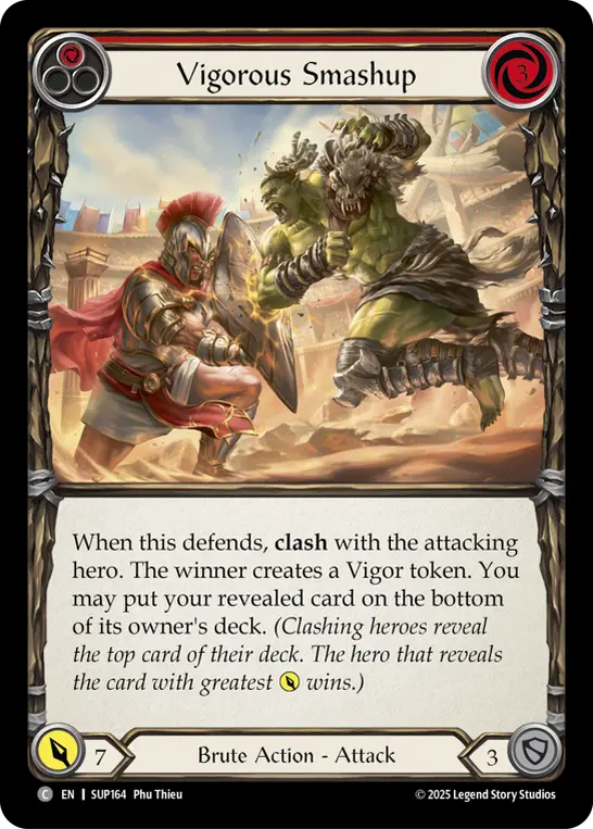 Card: Vigorous Smashup (red)
