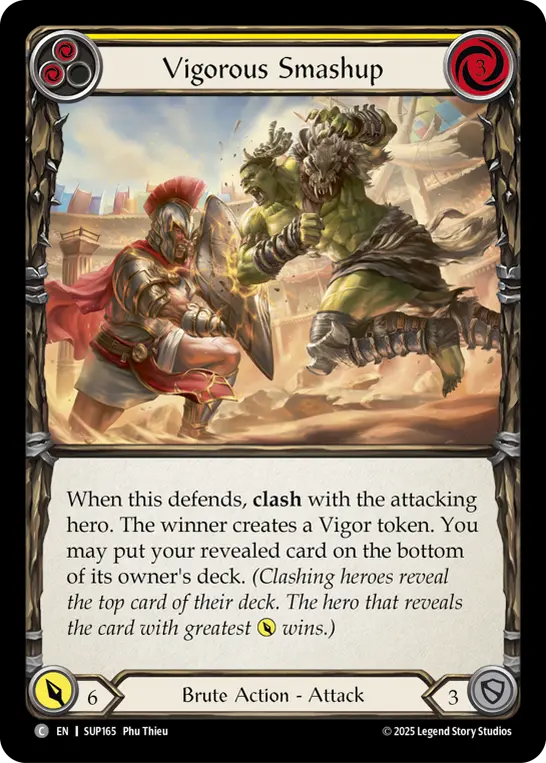 Card: Vigorous Smashup (yel)