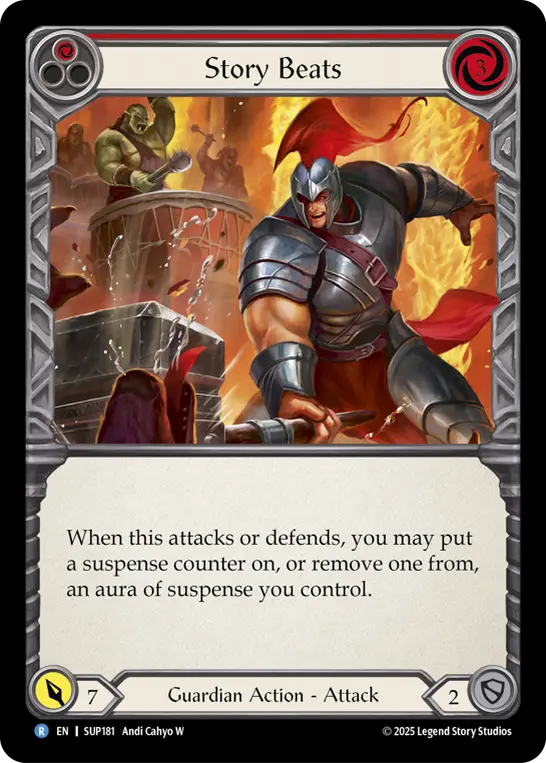 Card: Story Beats (red)