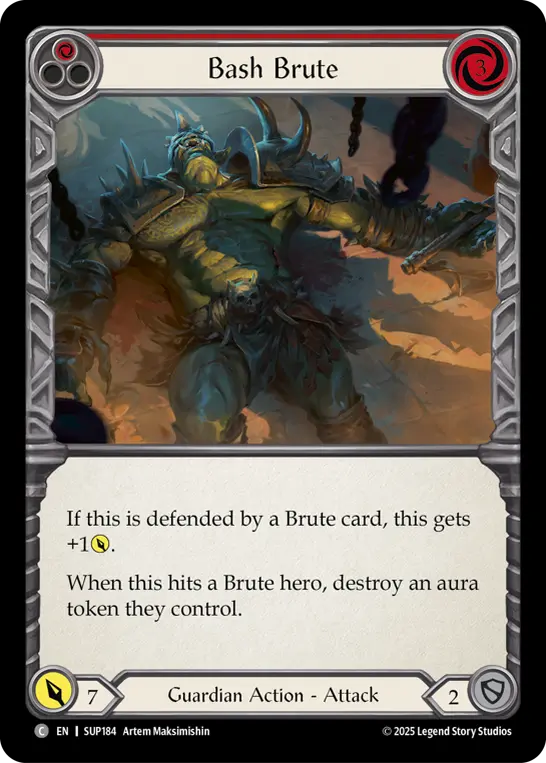 Card: Bash Brute (red)