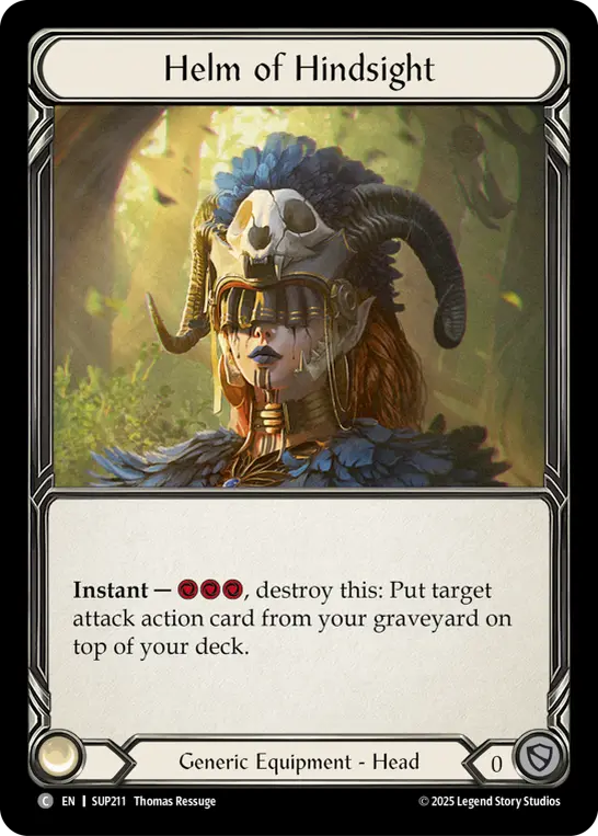 Card: Helm of Hindsight