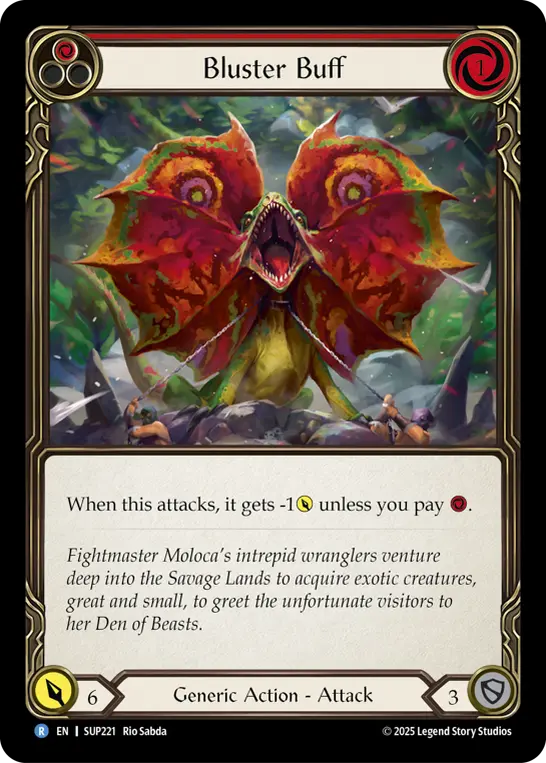 Card: Bluster Buff (red)