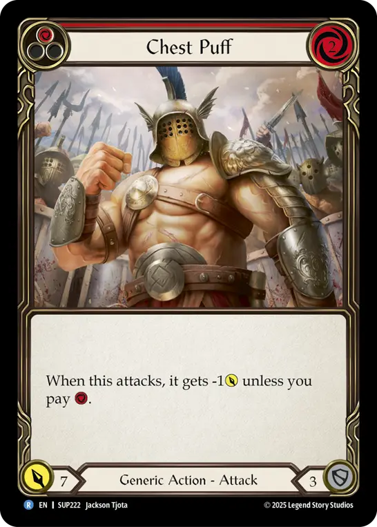 Card: Chest Puff (red)
