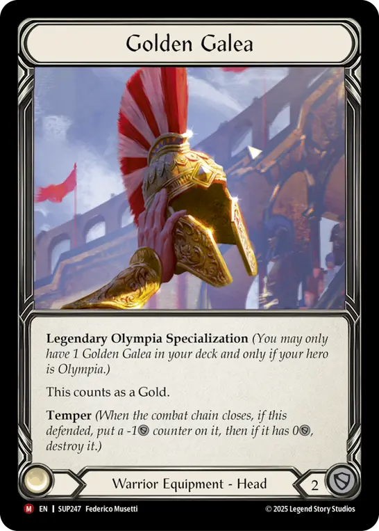 Card: Golden Galea