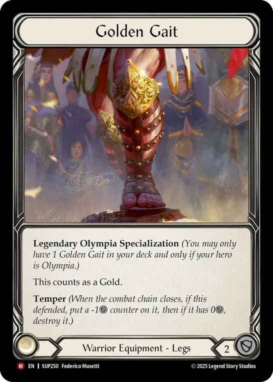 Card: Golden Gait
