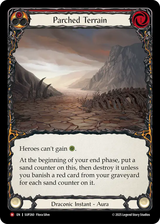 Card: Parched Terrain (red)