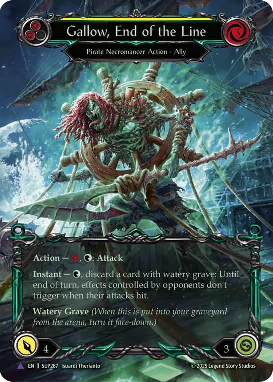 Card: Gallow, End of the Line (yel)