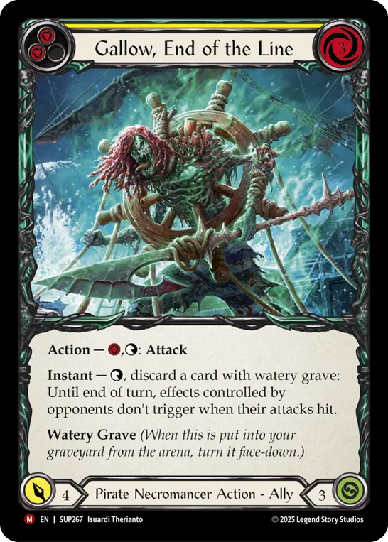 Card: Gallow, End of the Line (yel)