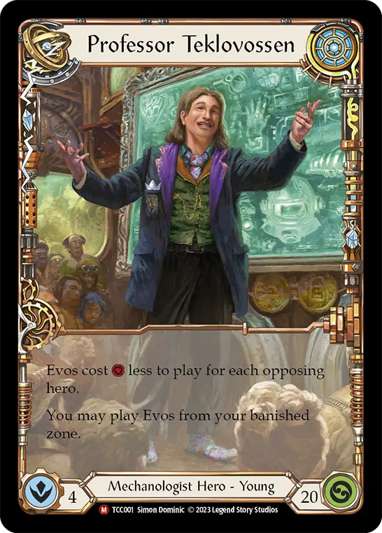 Card: Professor Teklovossen