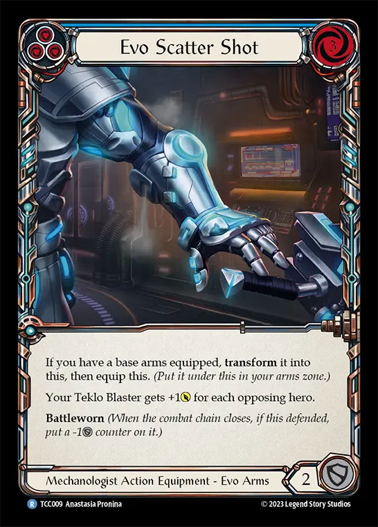 Card: Evo Scatter Shot (blu)