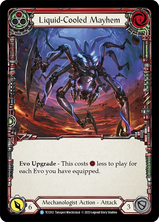 Card: Liquid-Cooled Mayhem (red)