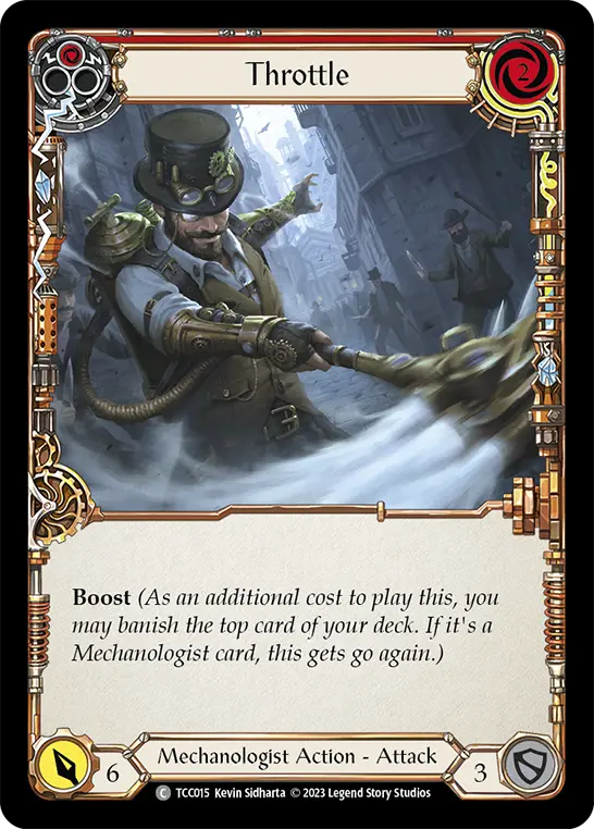 Card: Throttle (red)