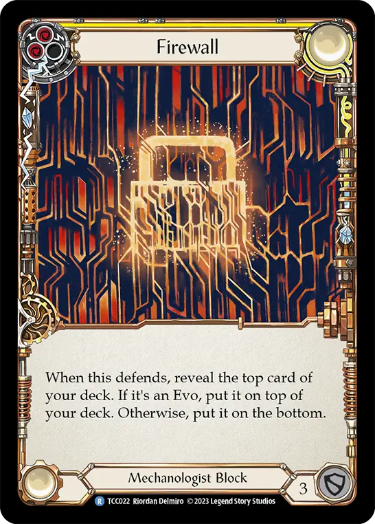 Card: Firewall (yel)