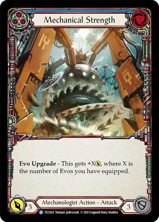 Card: Mechanical Strength (blu)