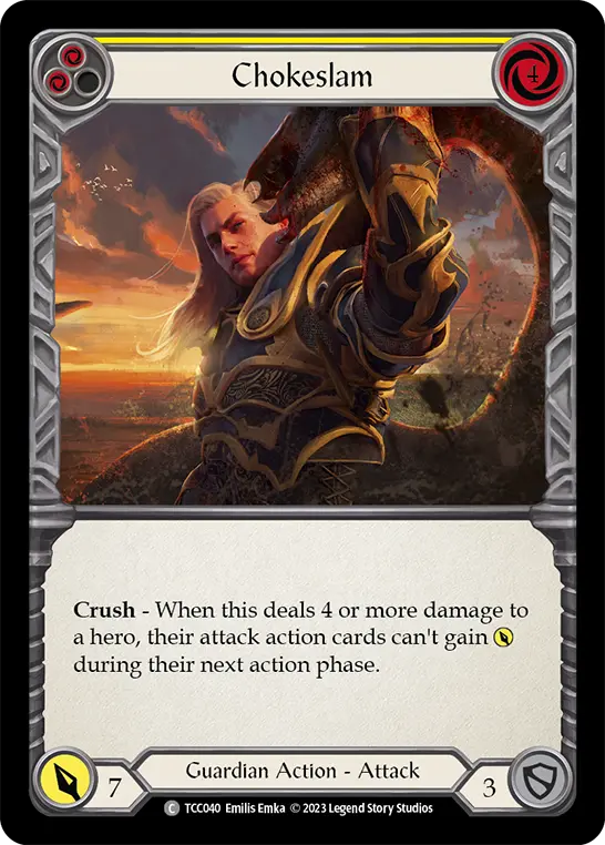 Card: Chokeslam (yel)
