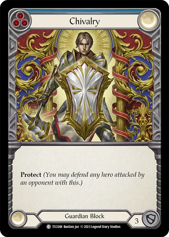 Card: Chivalry (blu)