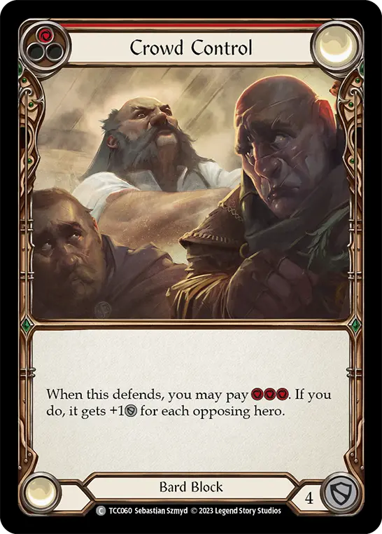 Card: Crowd Control (red)