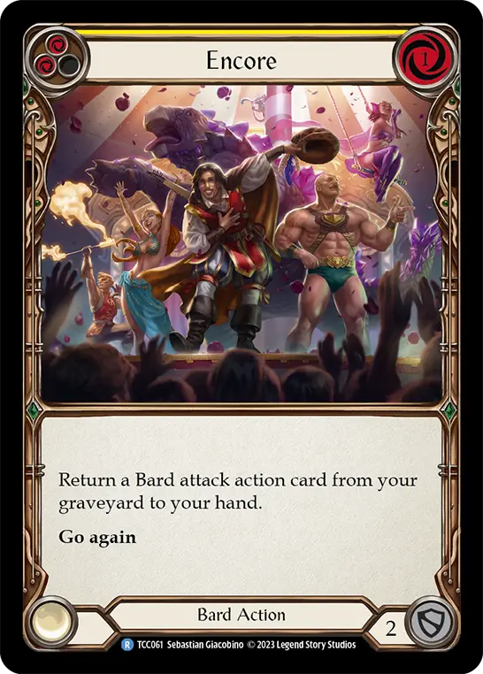 Card: Encore (yel)