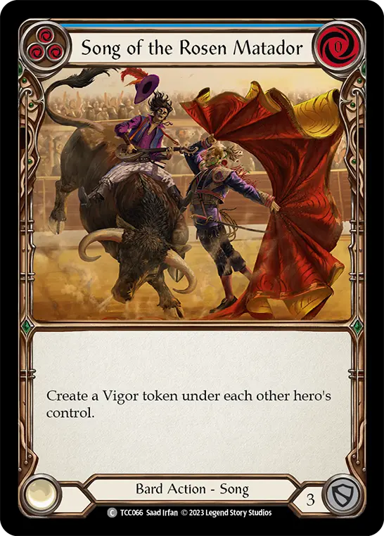 Card: Song of the Rosen Matador (blu)