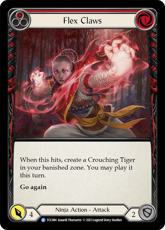 Card: Flex Claws (red)